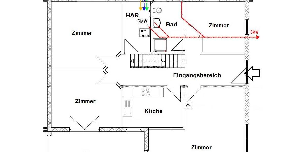 Großes Holzblockhaus im Cottbuser Süden zu verkaufen. 8 zimmer