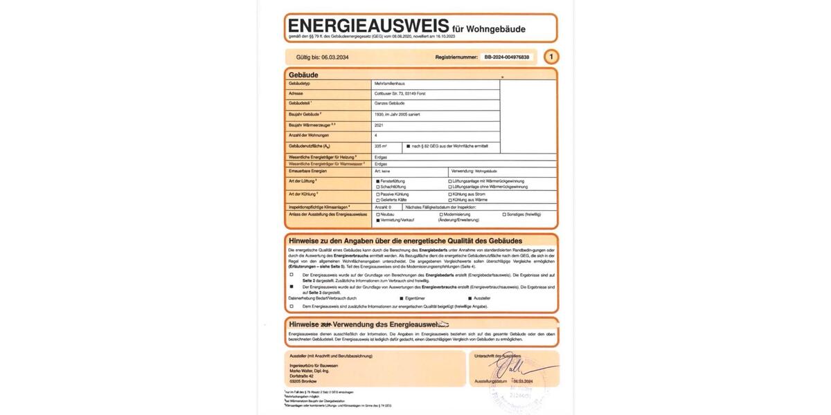 Erdgeschoßwohnung Forst (Lausitz) - 2 Zimmer, 70 m&sup2;, 630&euro; | Angebot:26518472