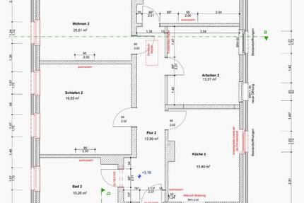 Wohnung Calau - 4 Zimmer, 129 m&sup2;, 1.195&euro; | Angebot:26252309