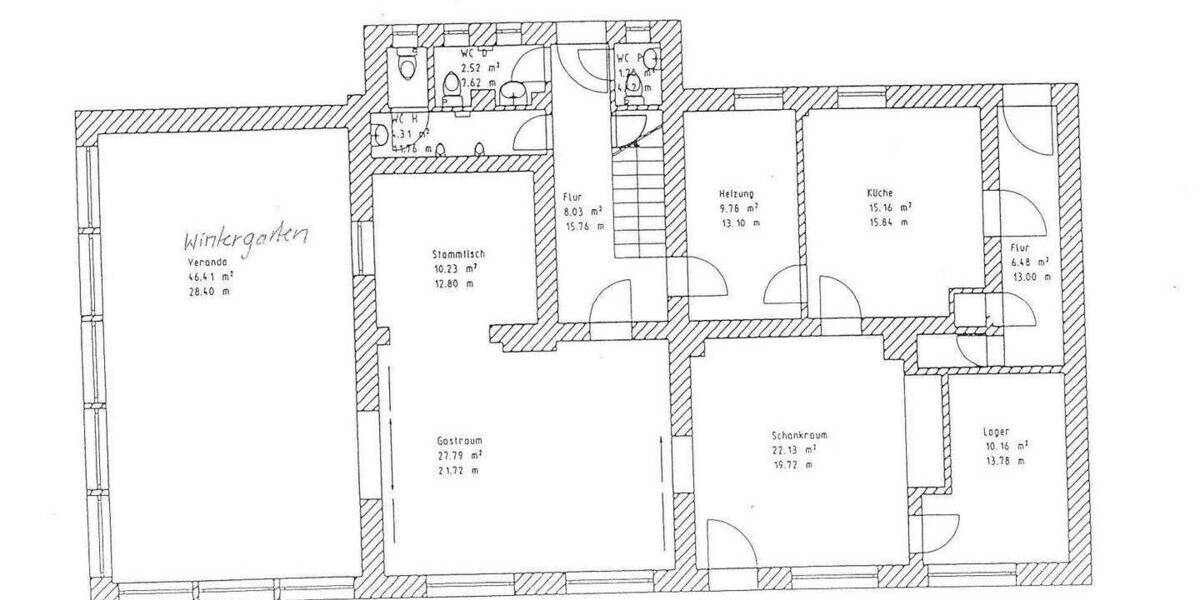 Ehemaliges Café- und Konditorei in Spremberg - Ortsteil Cantdorf 2 zimmer