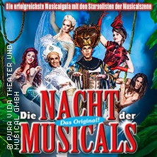 Die Nacht der Musicals 09.03.2026 Stadthalle Cottbus