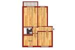 Etagenwohnung Calau - 3 Zimmer, 60 m&sup2;, 363&euro; | Angebot:25748438