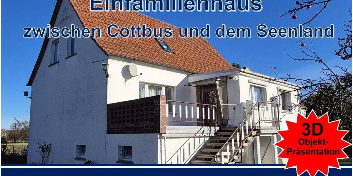 Einfamilienhaus auf großem Grundstück am Stadtrand von Drebkau 6 zimmer