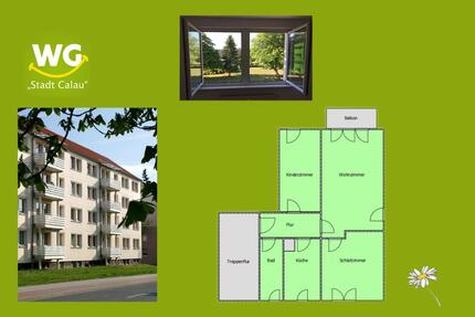 Wohnung Calau - 3 Zimmer, 58 m&sup2;, 340&euro; | Angebot:24769553