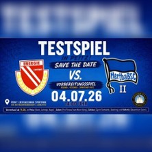 FC Energie Cottbus vs. Hertha BSC II 04.07.2026 SG Eintracht Peitz