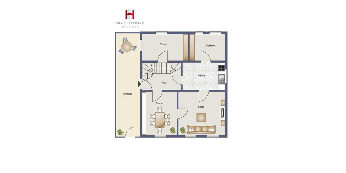 Ruhig und zentral - Einfamilienhaus auf weitläufigem Grundstück 5 zimmer