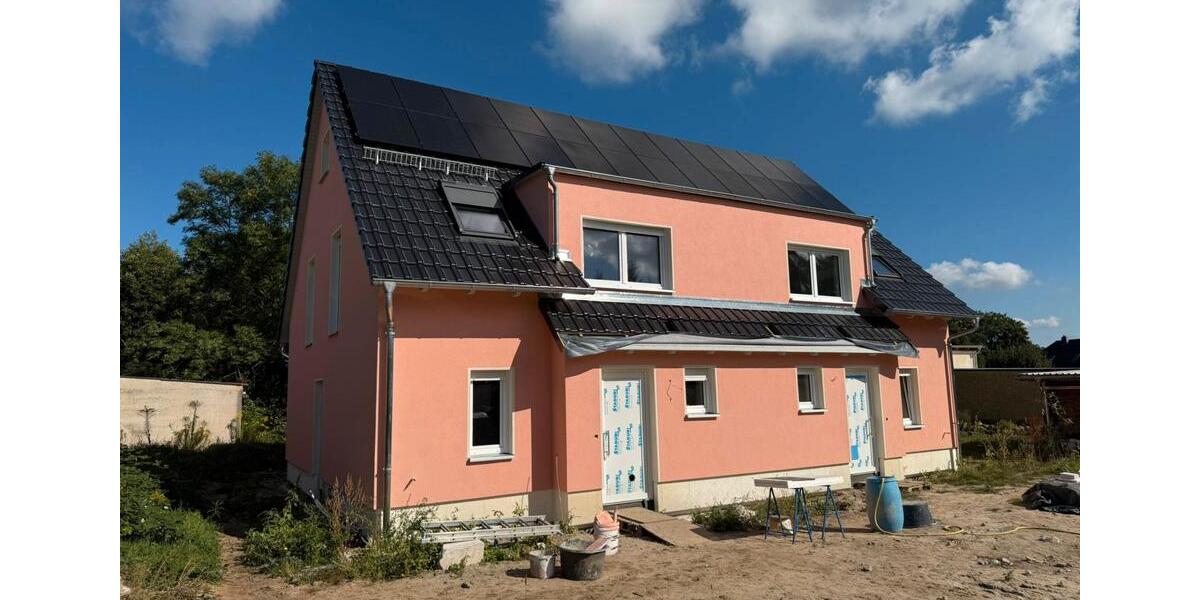 Neubau Doppelhaushälfte mit Einbauküche und Solar in bester Wohnlage von CottbusBranitz 4 zimmer