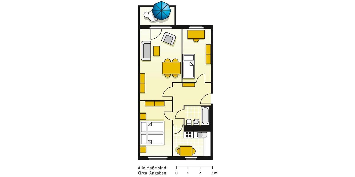 3-Zimmer-Wohnung wie für Sie gemacht! 3 zimmer
