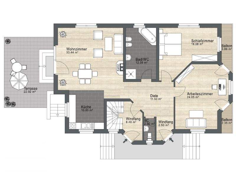 Einfamilienhaus Cottbus Ströbitz - 6 Zimmer, 212 m&sup2;, 569.000&euro; | Angebot:25067622