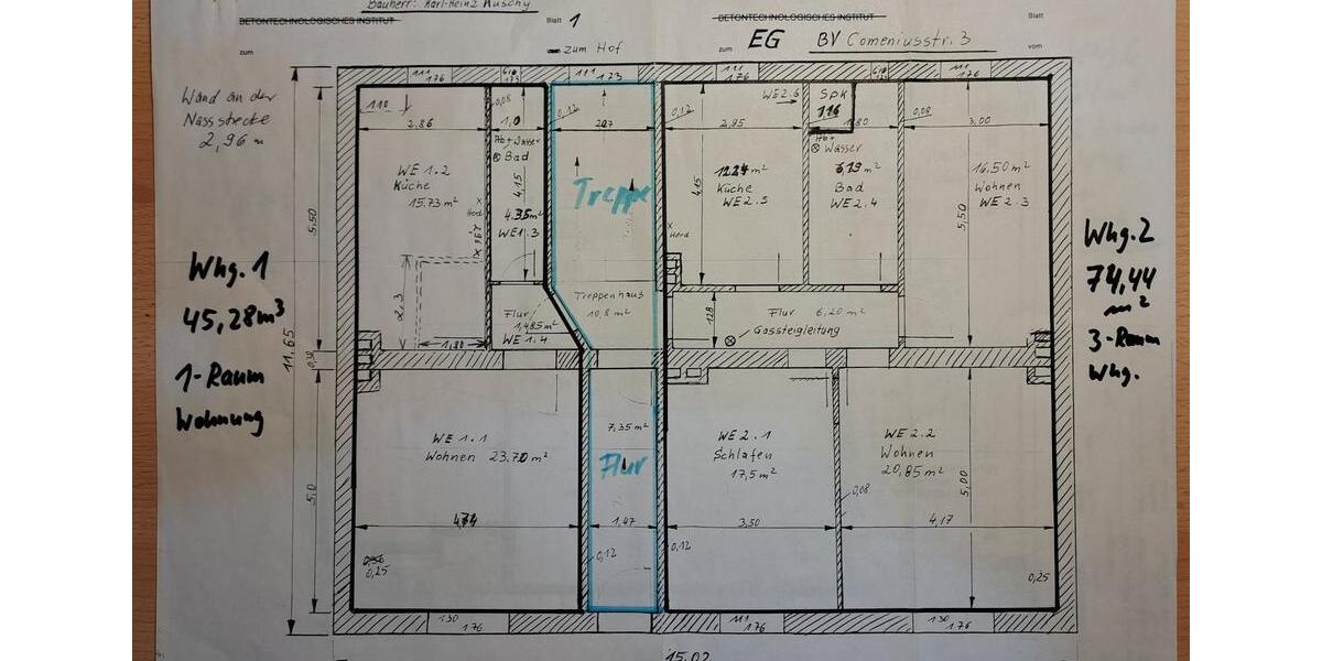 Mehrfamilienhaus, Wohnhaus Cottbus Brunschwig - 810.000&euro; | Angebot:27245256