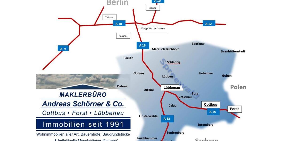 Gewerbeobjekt Lübbenau (Spreewald) - 526&euro; | Angebot:24017595