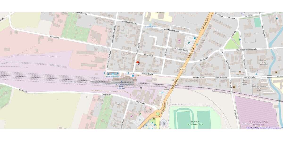 2-Raum-Dachgeschosswohnung in guter Lage von Forst (Lausitz)! - Dachgeschoßwohnung Forst | Angebot:26312878