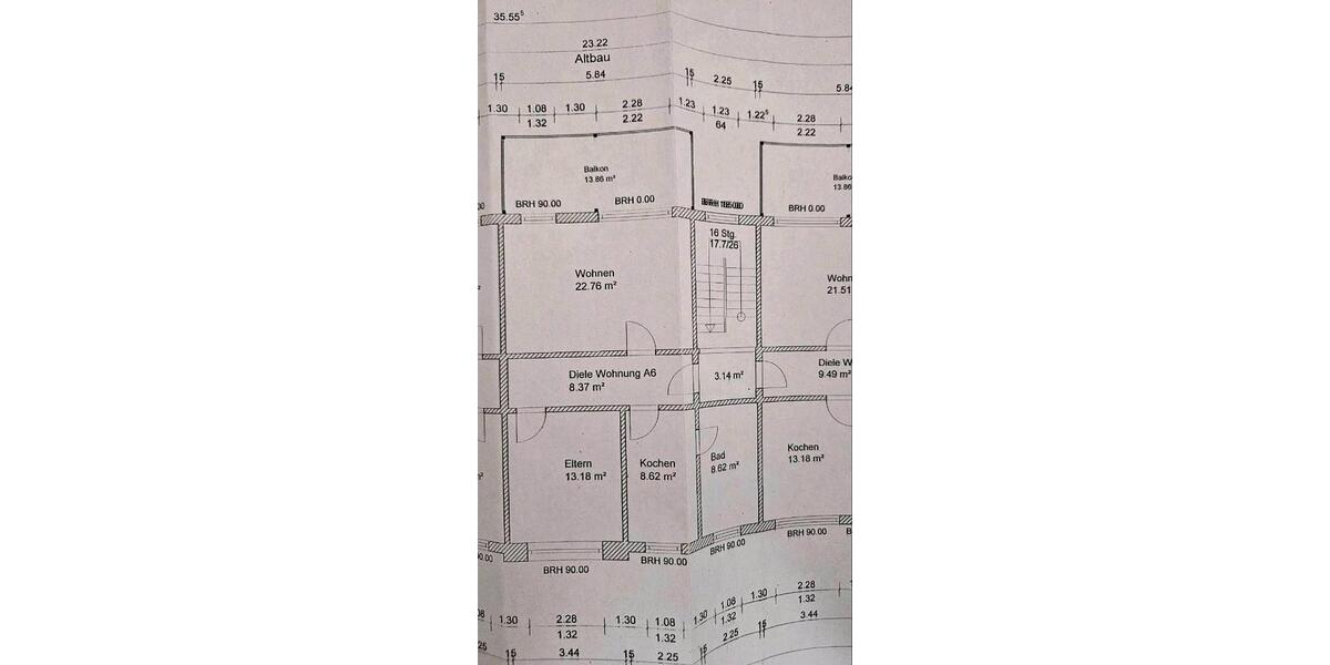 Etagenwohnung Cottbus - 2 Zimmer, 70 m&sup2;, 650&euro; | Angebot:26096113