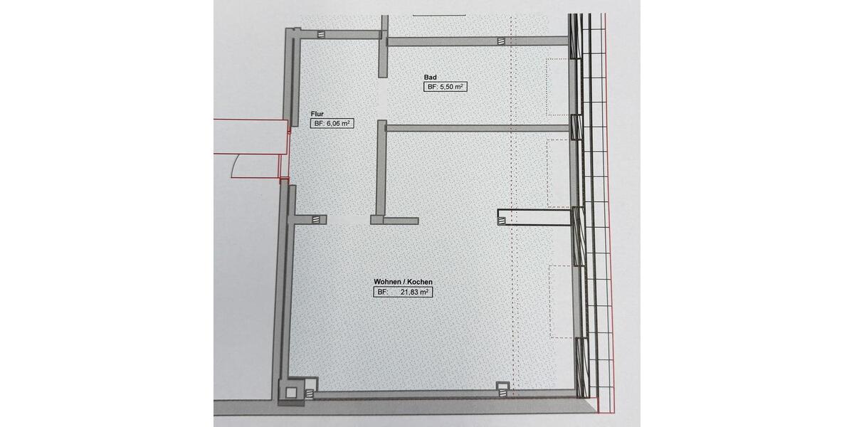 Dachgeschoßwohnung Forst (Lausitz) - 1 Zimmer, 33 m&sup2;, 215&euro; | Angebot:25162974