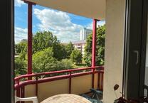 Möblierte 2-Zimmerwohnung mit Balkon in der Spremberger Vorstadt