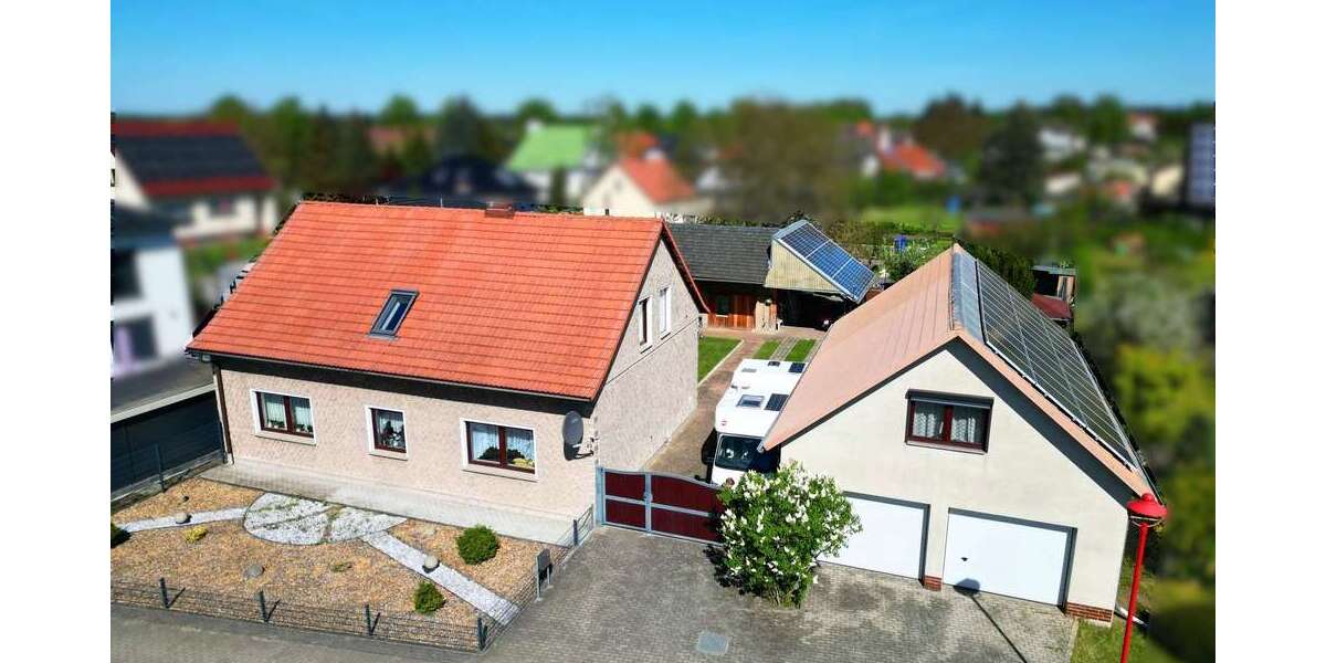 Kapitalanleger: Vermietetes EFH in Cottbus Kiekebusch – Mieteinnahmen ab Tag 1 und Preis VB! - Einfamilienhaus Cottbus / Gallinchen Gallinchen | Angebot:25293621