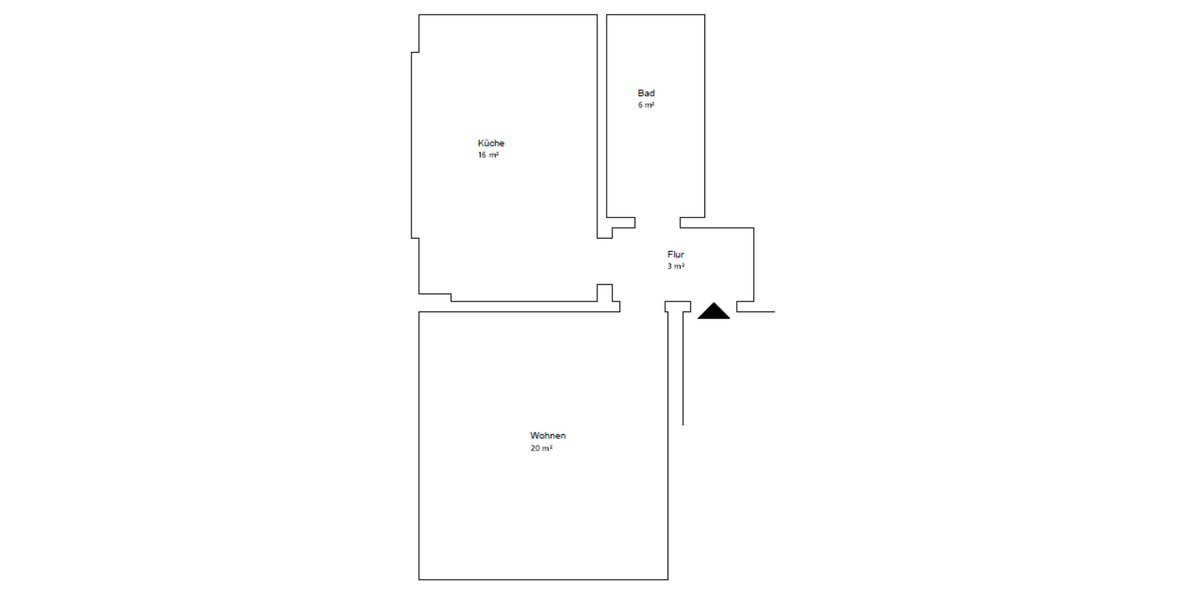 Etagenwohnung Forst (Lausitz) - 1 Zimmer, 45 m&sup2;, 360&euro; | Angebot:25540884