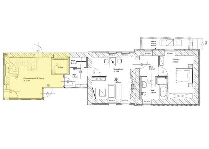 Etagenwohnung Kolkwitz Limberg - 2 Zimmer, 72 m&sup2;, 720&euro; | Angebot:25732878
