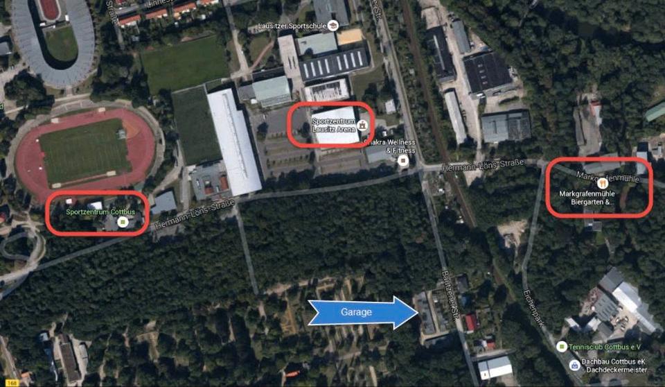 Garagen / Stellplätze Cottbus Spremberger Vorstadt - 90&euro; | Angebot:25966613