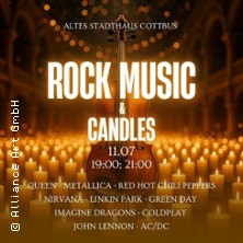 Rock Music & Candles 11.07.2026 Altes Stadthaus Cottbus