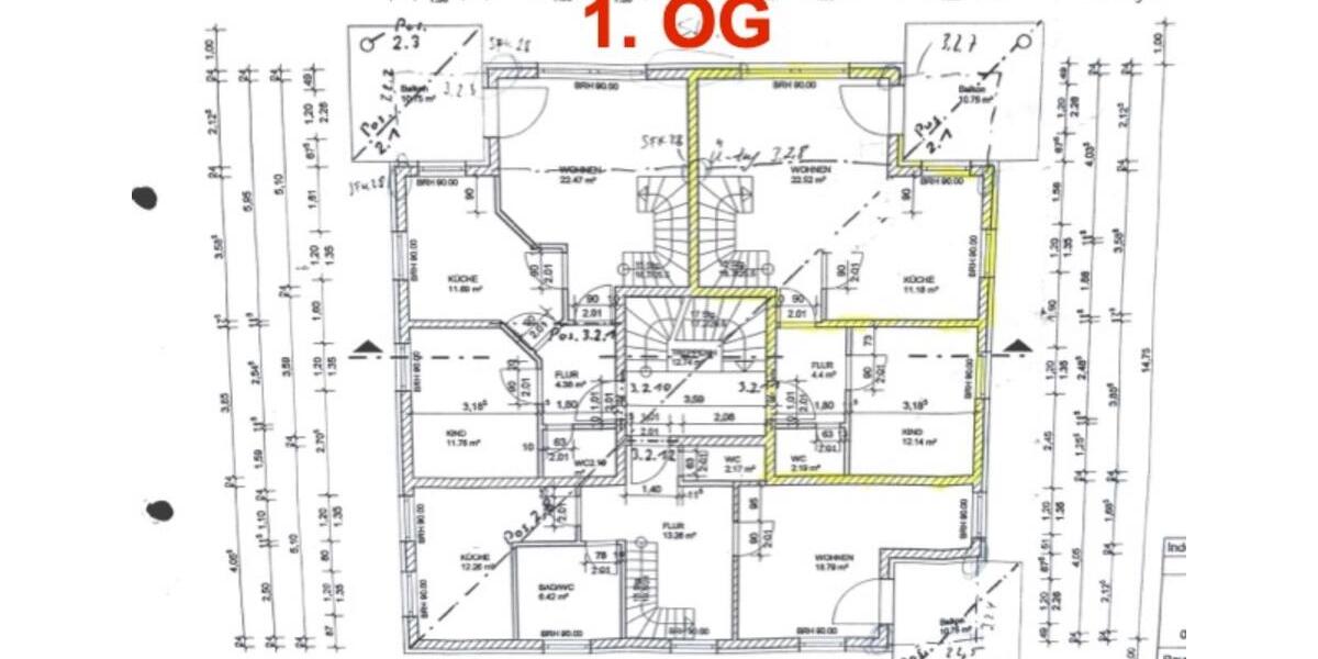 Maisonettenwohnung Cottbus Brunschwig - 4 Zimmer, 108 m&sup2;, 366.000&euro; | Angebot:25162884