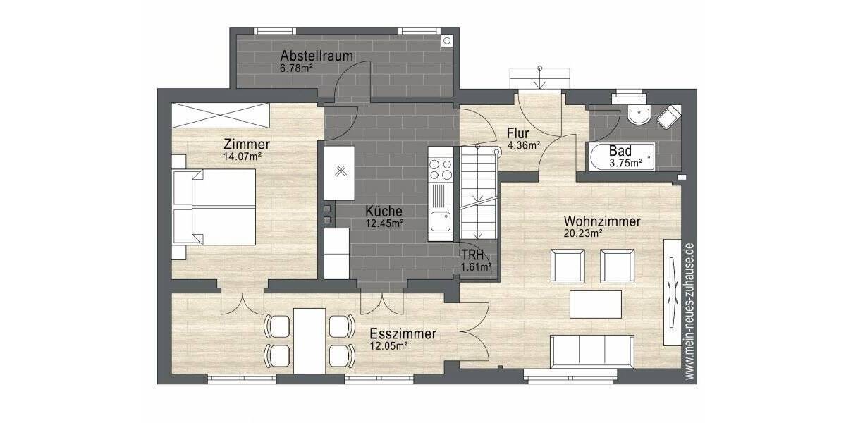 Einfamilienhaus Großräschen - 4 Zimmer, 88 m&sup2;, 149.000&euro; | Angebot:25774589