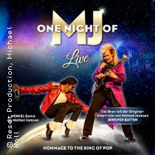 One Night Of MJ - The Tribute To The King Of Pop! 26.03.2026 Stadthalle Cottbus