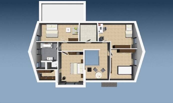 Wohnen am Madlower Badesee zimmer