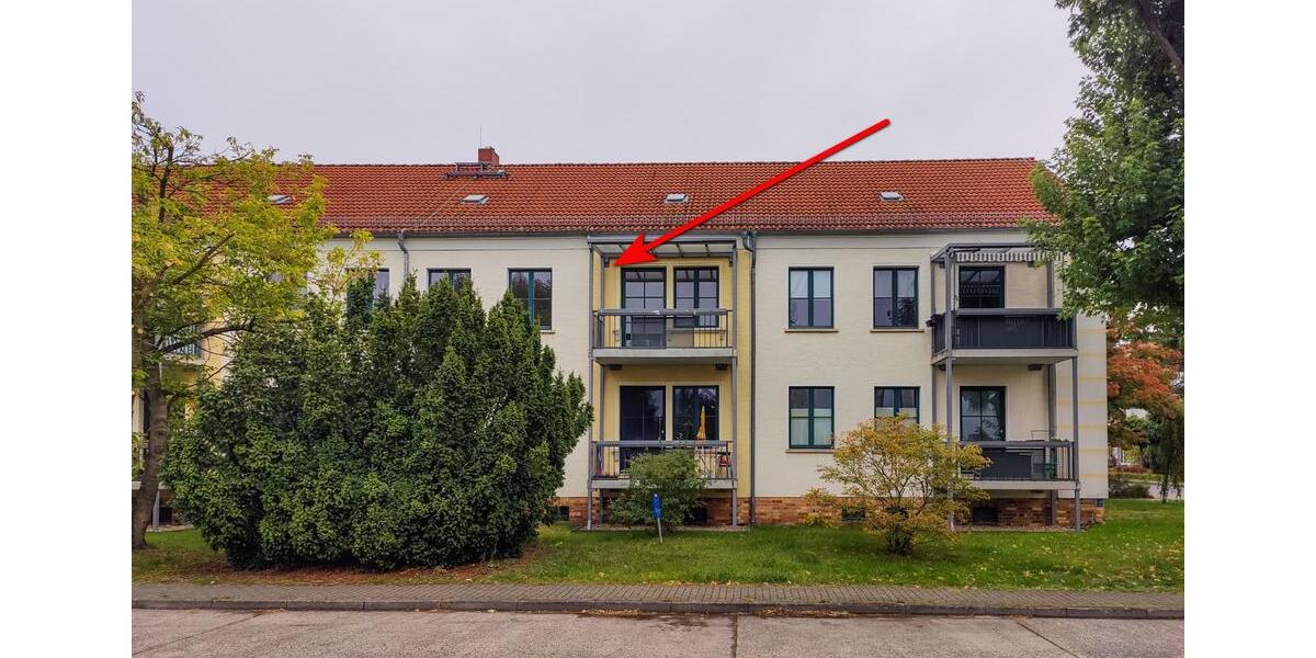 Helle 3 ZKB im EG mit Südwest-Balkon in 4-Familienhaus 3 zimmer