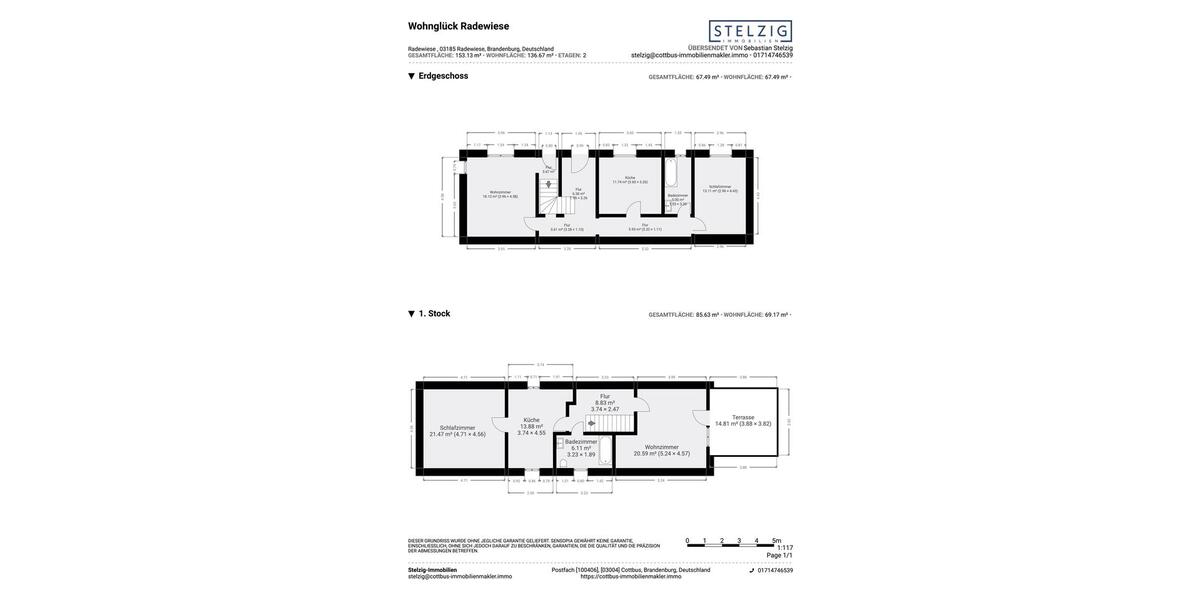 Doppelhaushälfte Peitz - 4 Zimmer, 137 m&sup2;, 1.093&euro; | Angebot:25945925