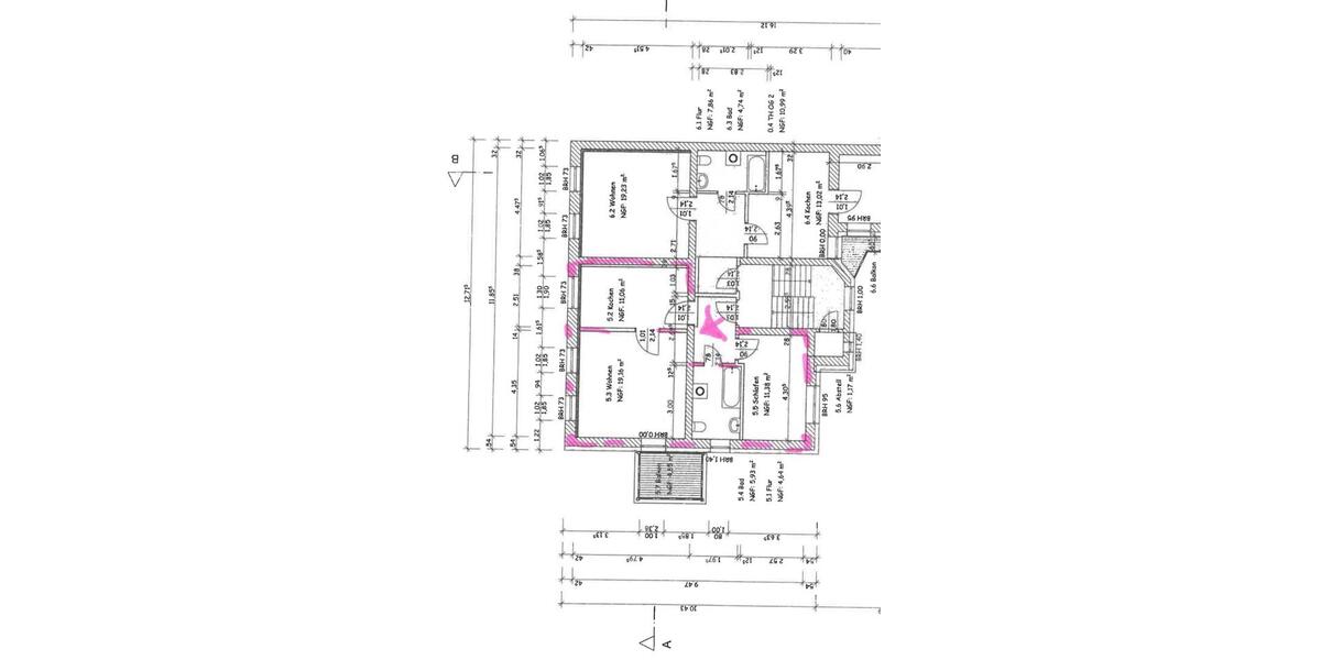 Etagenwohnung Cottbus Merzdorf - 2 Zimmer, 53 m&sup2;, 503&euro; | Angebot:26356588