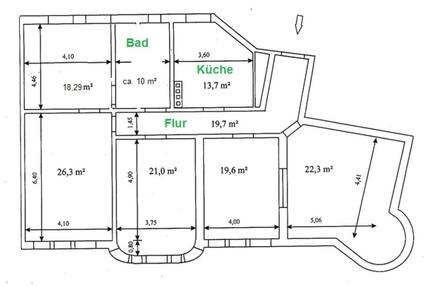 Wohnung Spremberg - 5 Zimmer, 151 m&sup2;, 1.100&euro; | Angebot:24212498