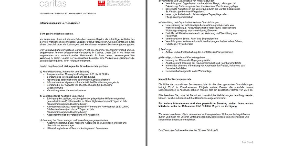 Etagenwohnung Cottbus Sachsendorf - 3 Zimmer, 68 m&sup2;, 1.086&euro; | Angebot:26004931