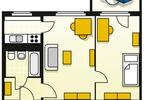 Etagenwohnung Cottbus Brunschwig - 2 Zimmer, 43 m&sup2;, 465&euro; | Angebot:26624179