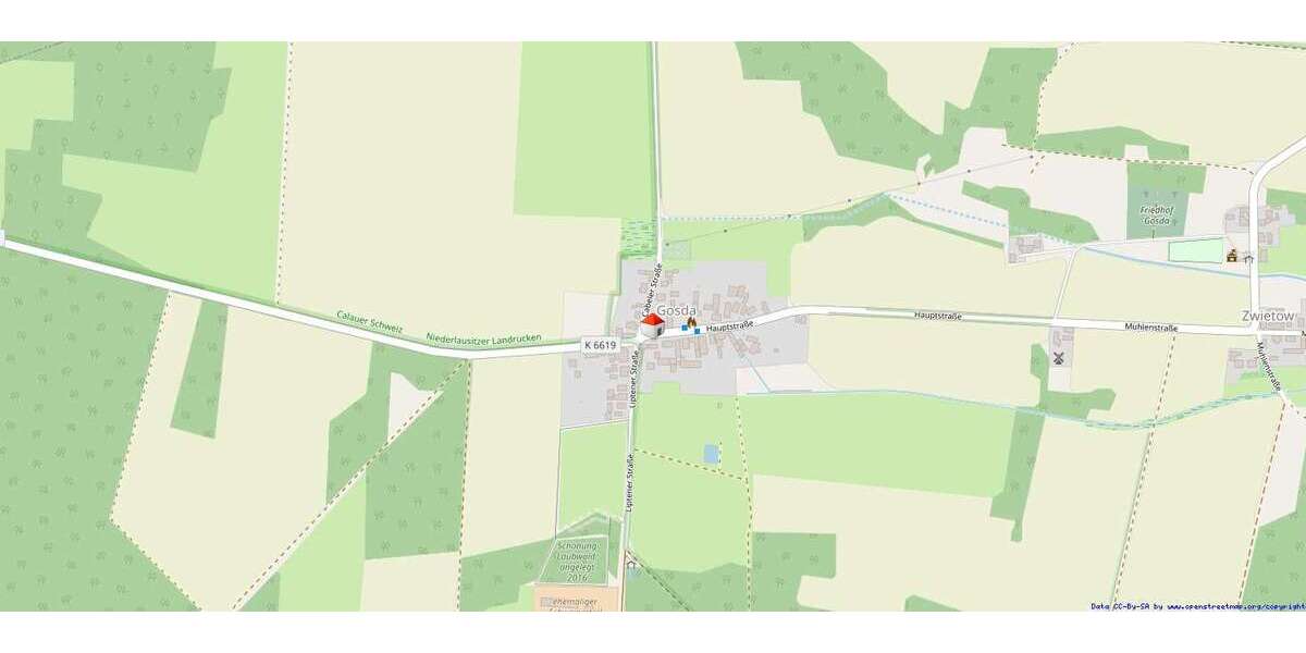 Im Auftrag: Raumwunder für Familien in der Calauer Schweiz! - Einfamilienhaus Luckaitztal / Gosda Gosda | Angebot:25307930