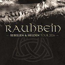 Rauhbein - Rebellen & Helden Tour 2026 - Support: Liebe & Krawall 11.12.2026 MANITU - Liveclub & Erlebnisgaststätte