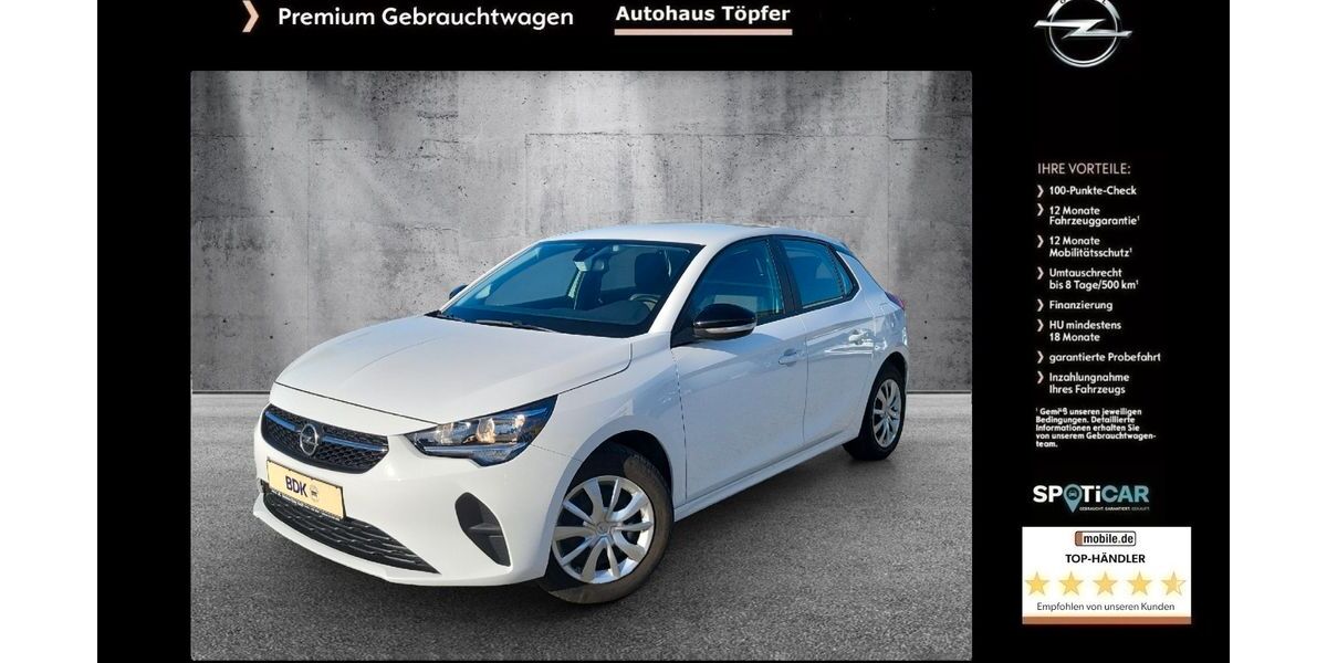 Opel Corsa 65.000 km 11.950 &euro; Lübbenau / Spreewald 03222